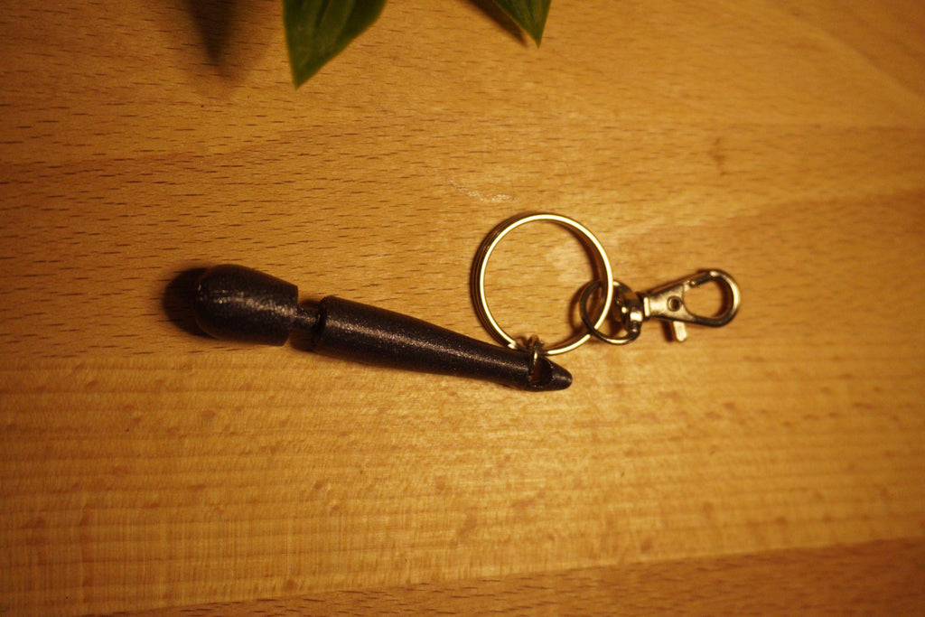 Buzzy-Wand Keychain - Kinky / 3d-Printed Accessory - BDSM / LGBT Gift