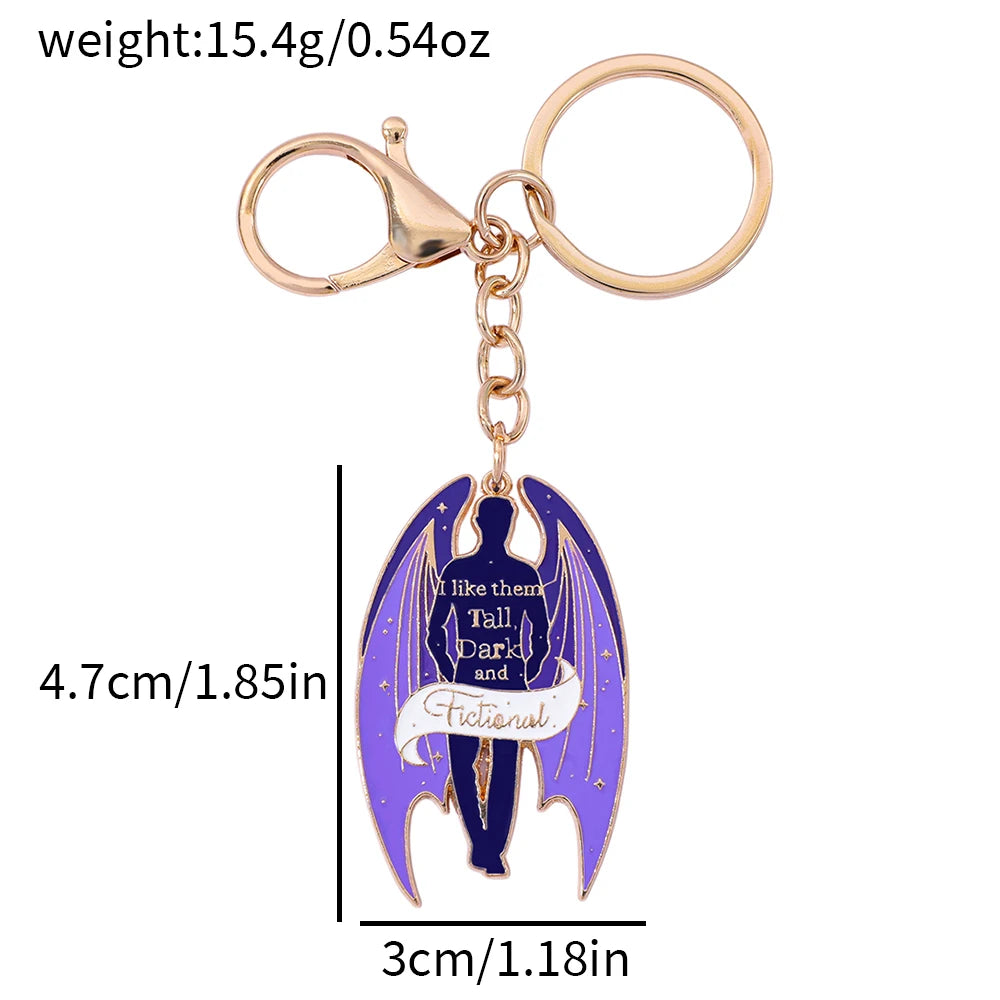 Bat Boys Enamel Pin | Fantasy Reader Badge | Romantasy & BookTok Gift