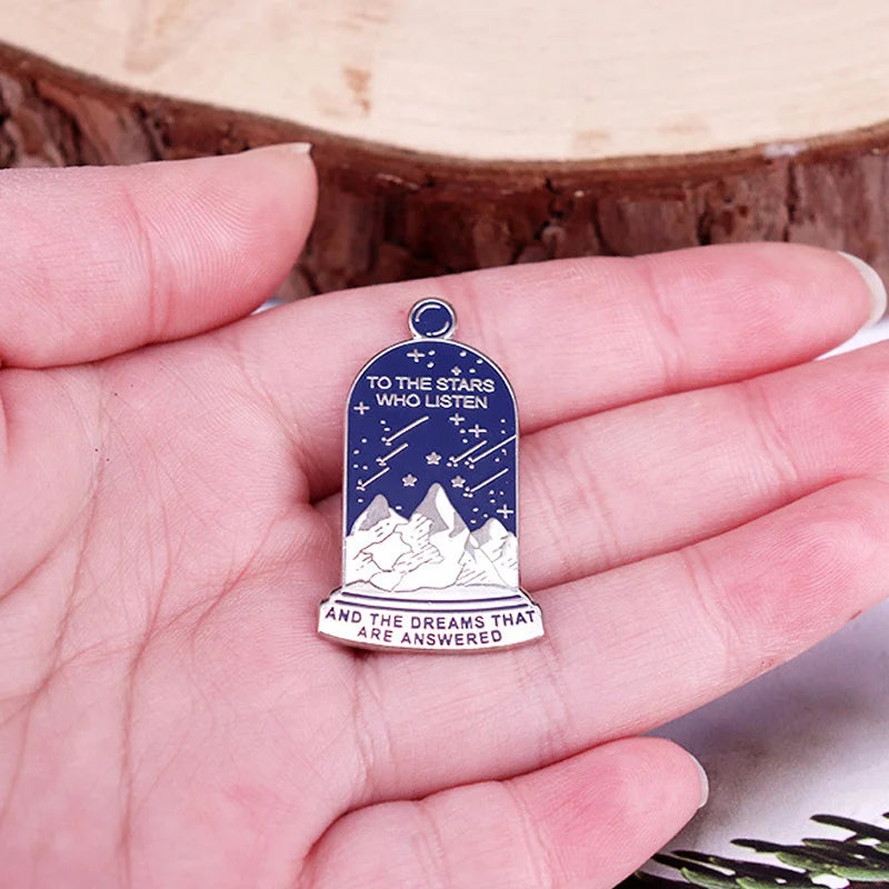 To The Stars Who Listen.. ACOTAR Ramiel Enamel Pin