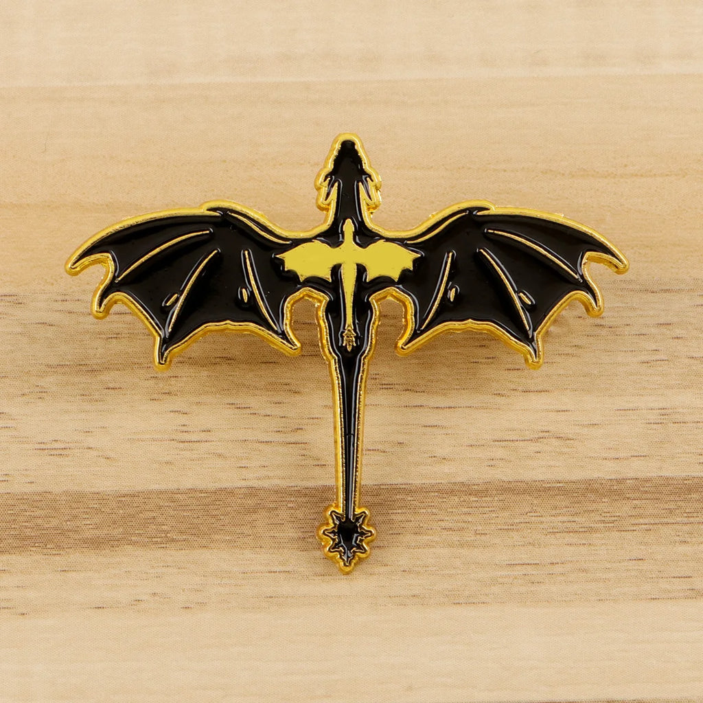 Fourth Wing Enamel Pins