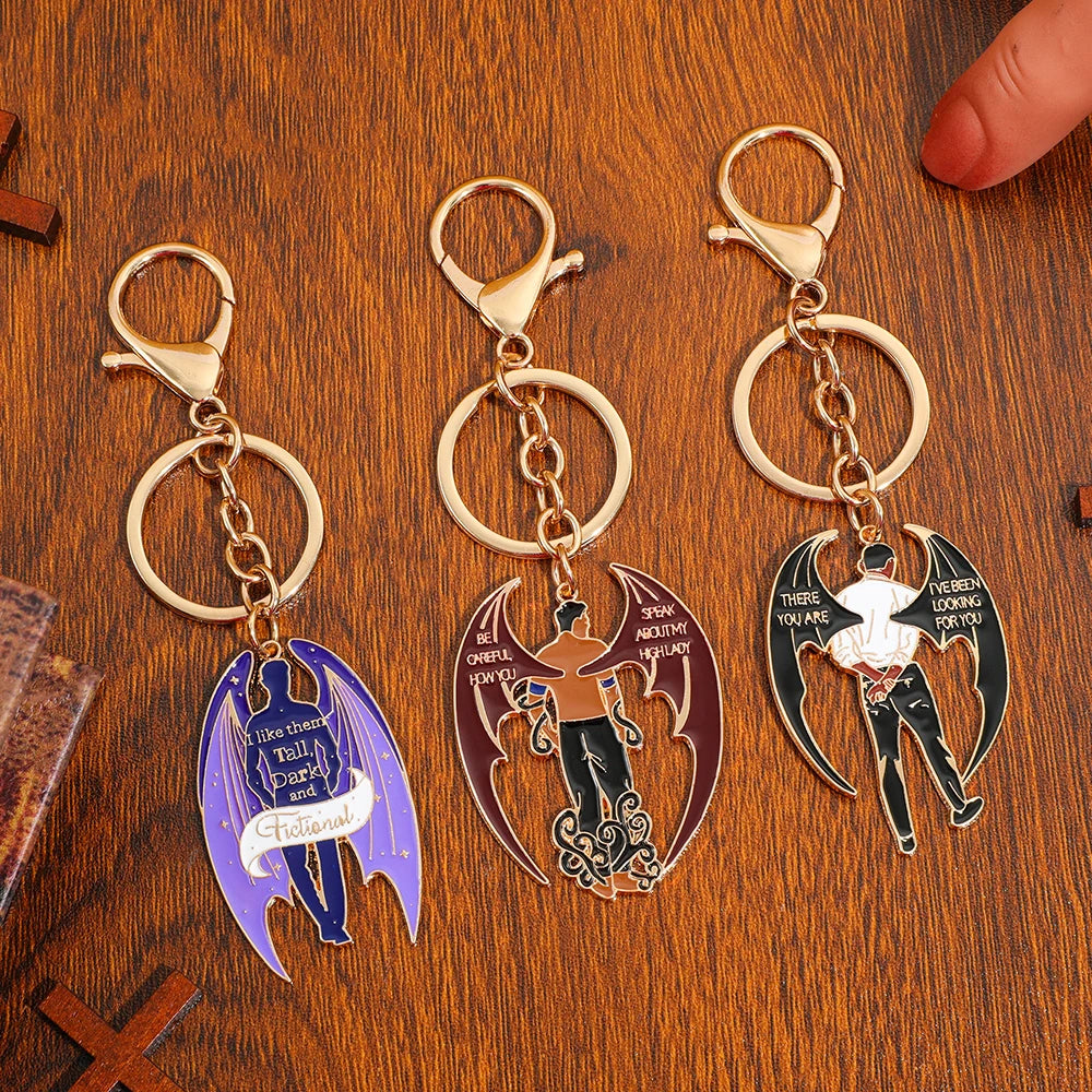 Bat Boys Enamel Pin | Fantasy Reader Badge | Romantasy & BookTok Gift