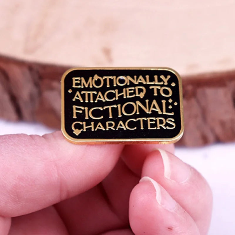 BOOKTOK Attached To Fictional Characters Pin