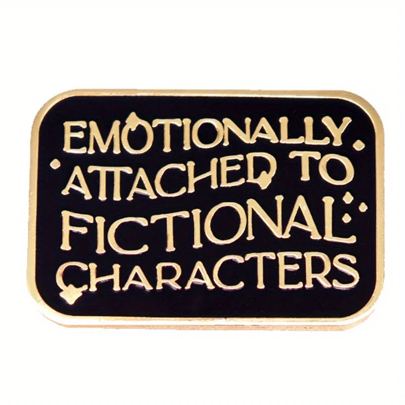 BOOKTOK Attached To Fictional Characters Pin