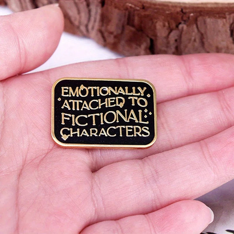 BOOKTOK Attached To Fictional Characters Pin