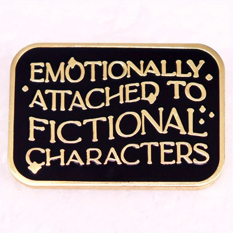 BOOKTOK Attached To Fictional Characters Pin