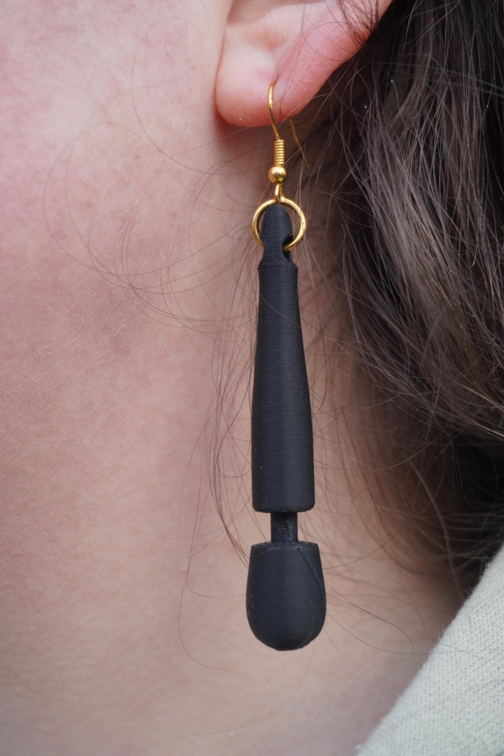 Wand Vibrator Earrings, Kinky/Lesbian/LGBTQ+/BDSM Accessory (etsy image id: 6565571482)