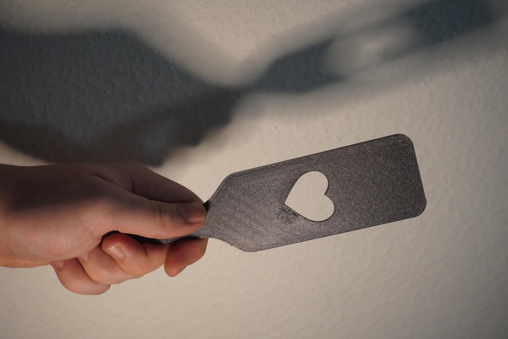Heart Paddle Bookmarks - Kinky BDSM 3d-Printed Accessory (etsy image id: 6610479540)