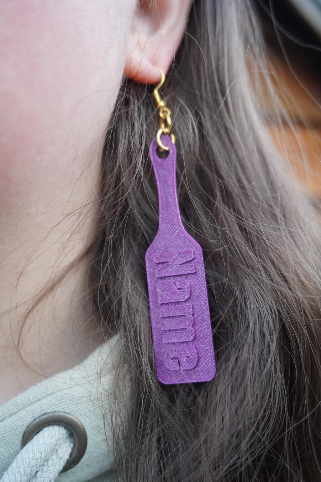 Paddle Ear-Rings, Your Name here! (etsy image id: 6615917603)