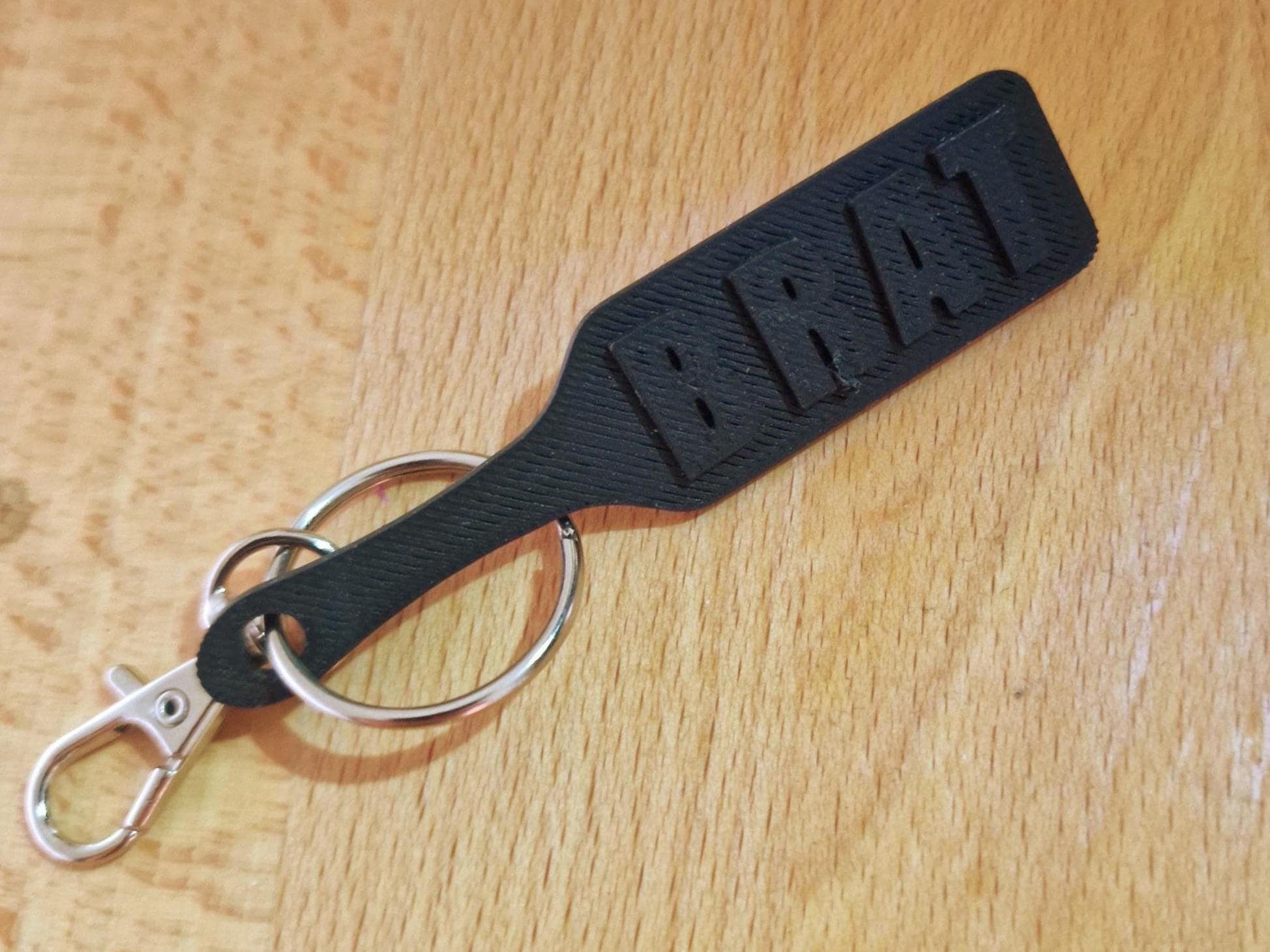BRAT Paddle - Kinky BDSM 3d-Printed Accessory (etsy image id: 6890102146)