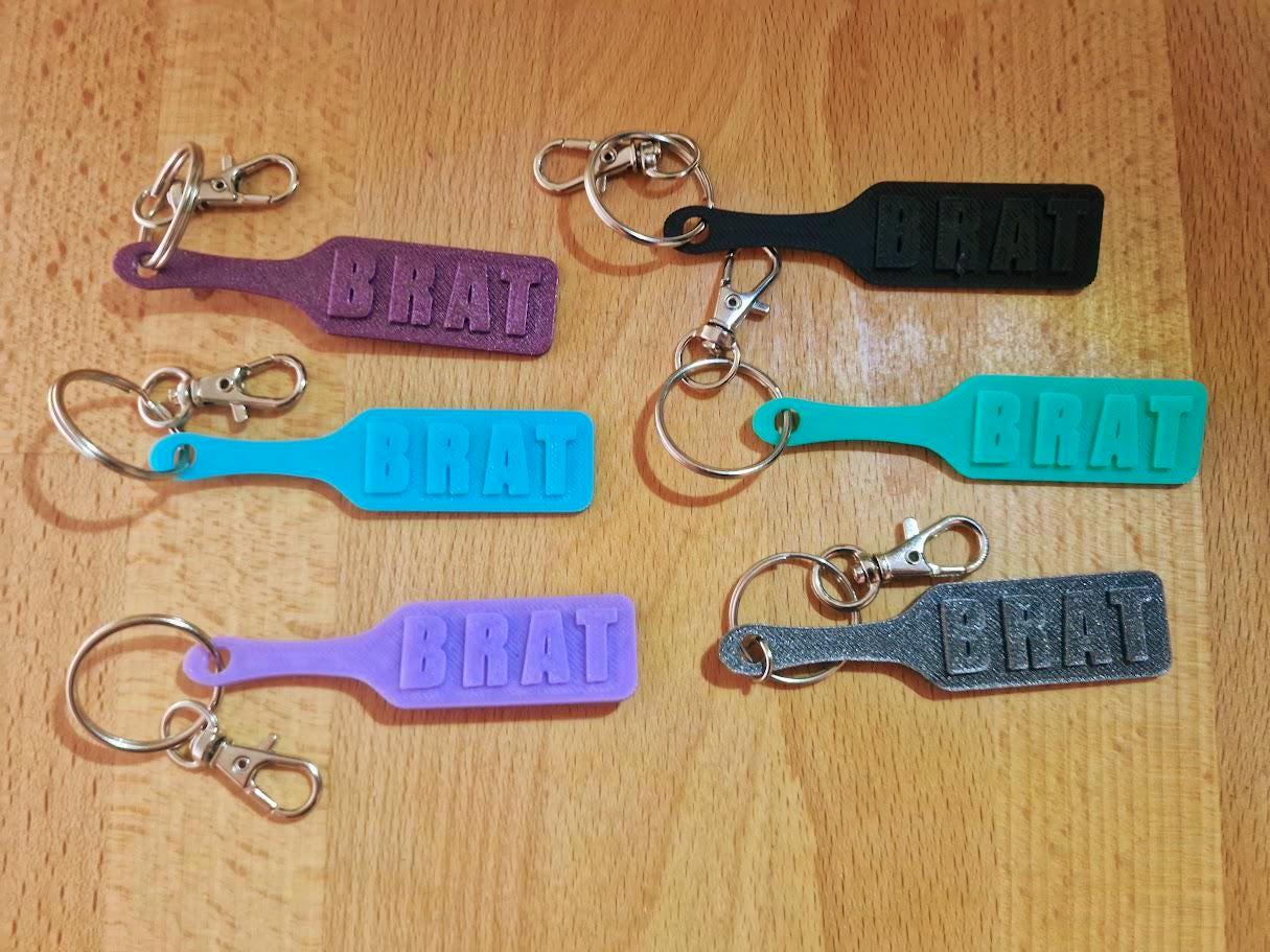 BRAT Paddle - Kinky BDSM 3d-Printed Accessory (etsy image id: 6890105216)