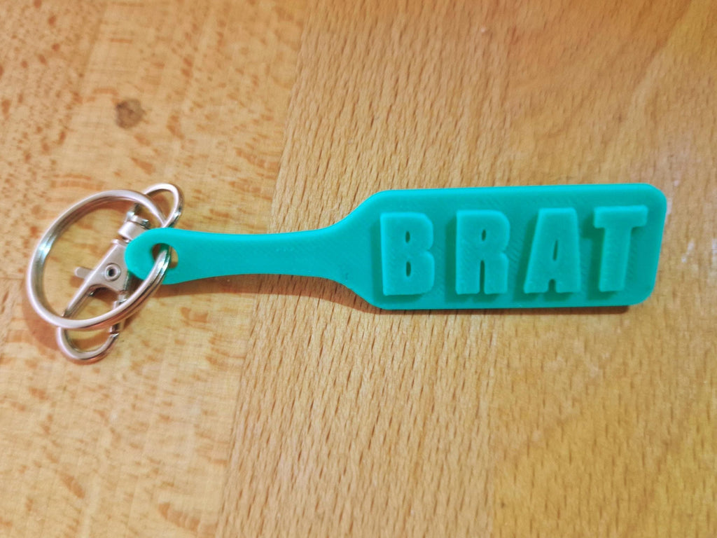 BRAT Paddle - Kinky BDSM 3d-Printed Accessory (etsy image id: 6938078565)