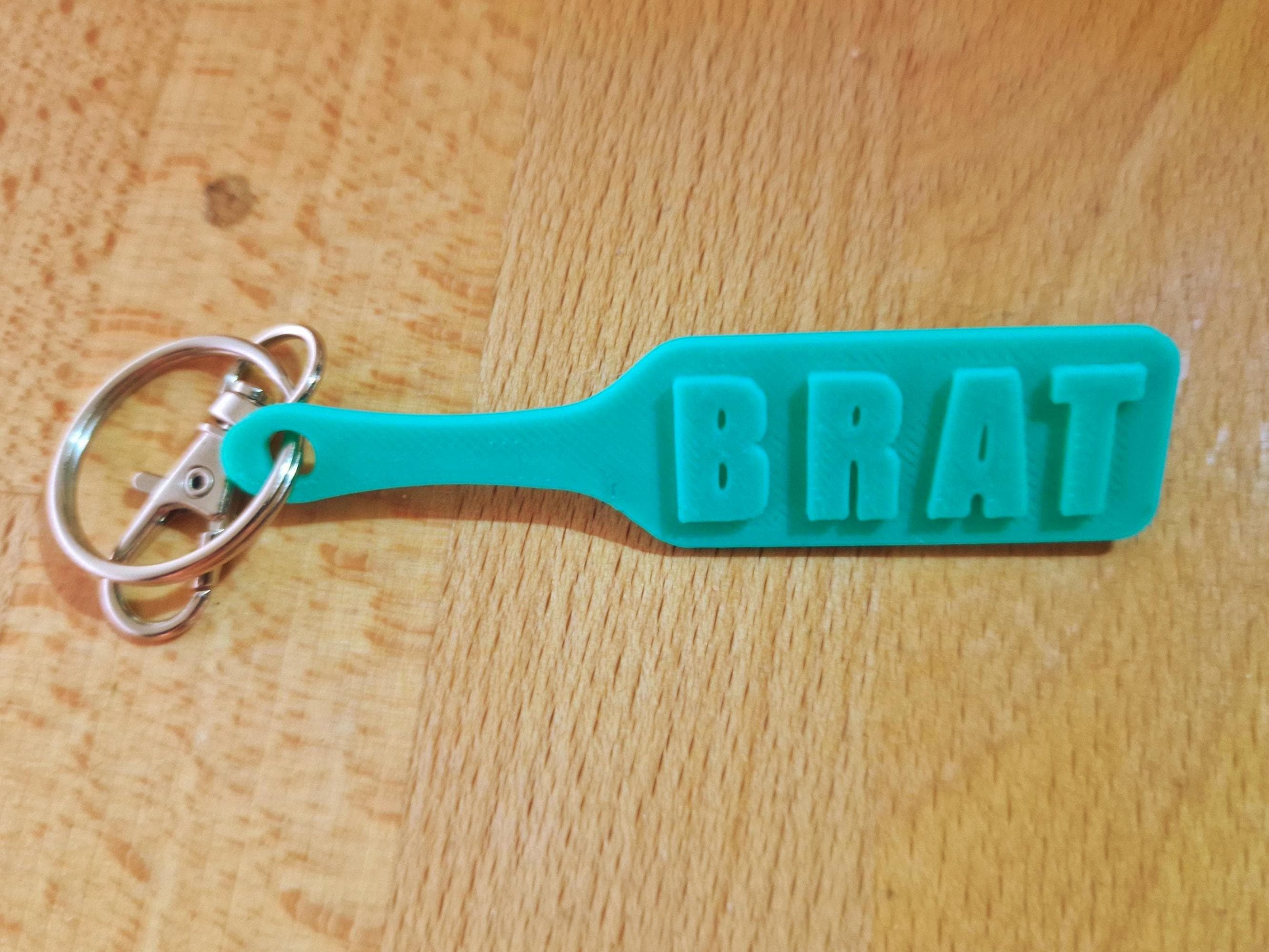 BRAT Paddle - Kinky BDSM 3d-Printed Accessory (etsy image id: 6938078565)