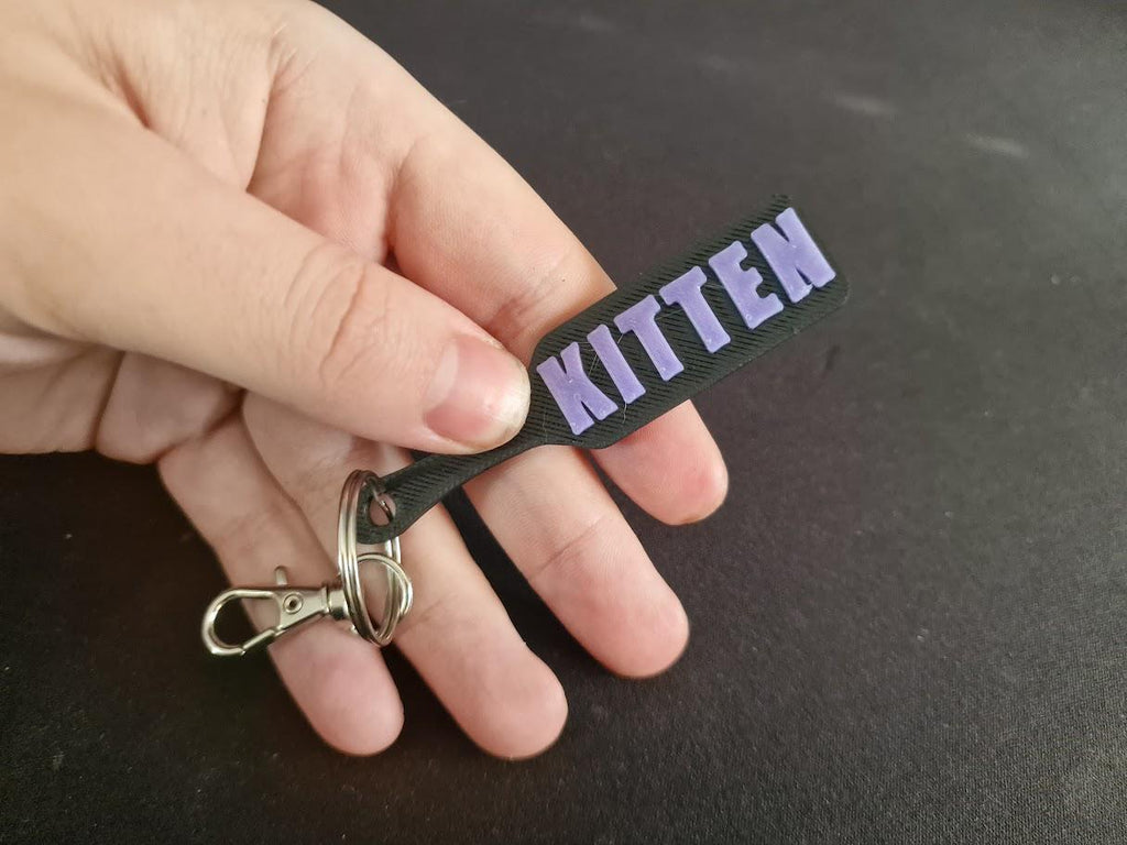 Purple Kitten Paddle! (etsy image id: 7120378647)