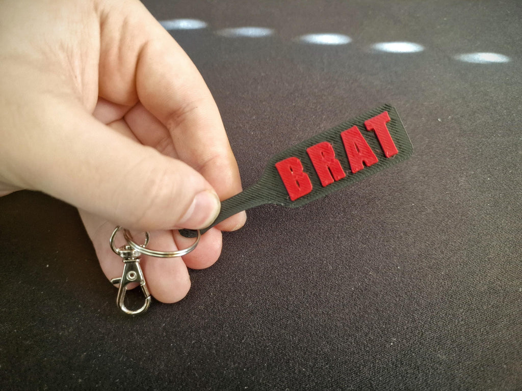 Customisable BDSM Brat Paddle – 3D Printed Spanking Paddle with Colour Options! (etsy image id: 7120390213)