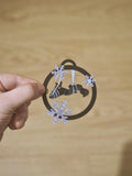 Shibari Christmas Bauble!!! Japanese rope art and kinky bauble! (etsy image id: 7469690378)