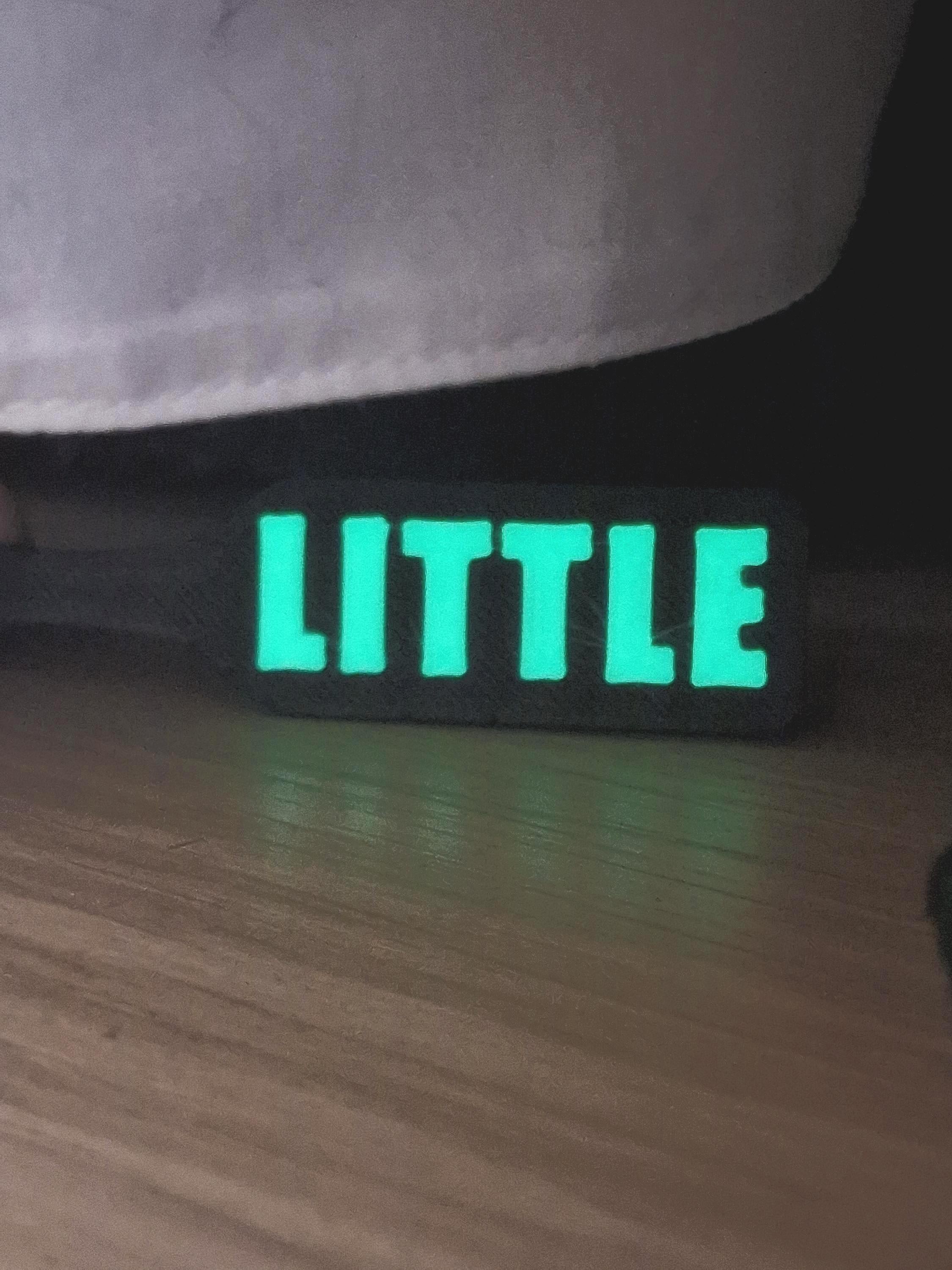 Glow-in-the-dark BDSM Paddle 3D Printed Spanking Accessory! (etsy image id: 7581285518)