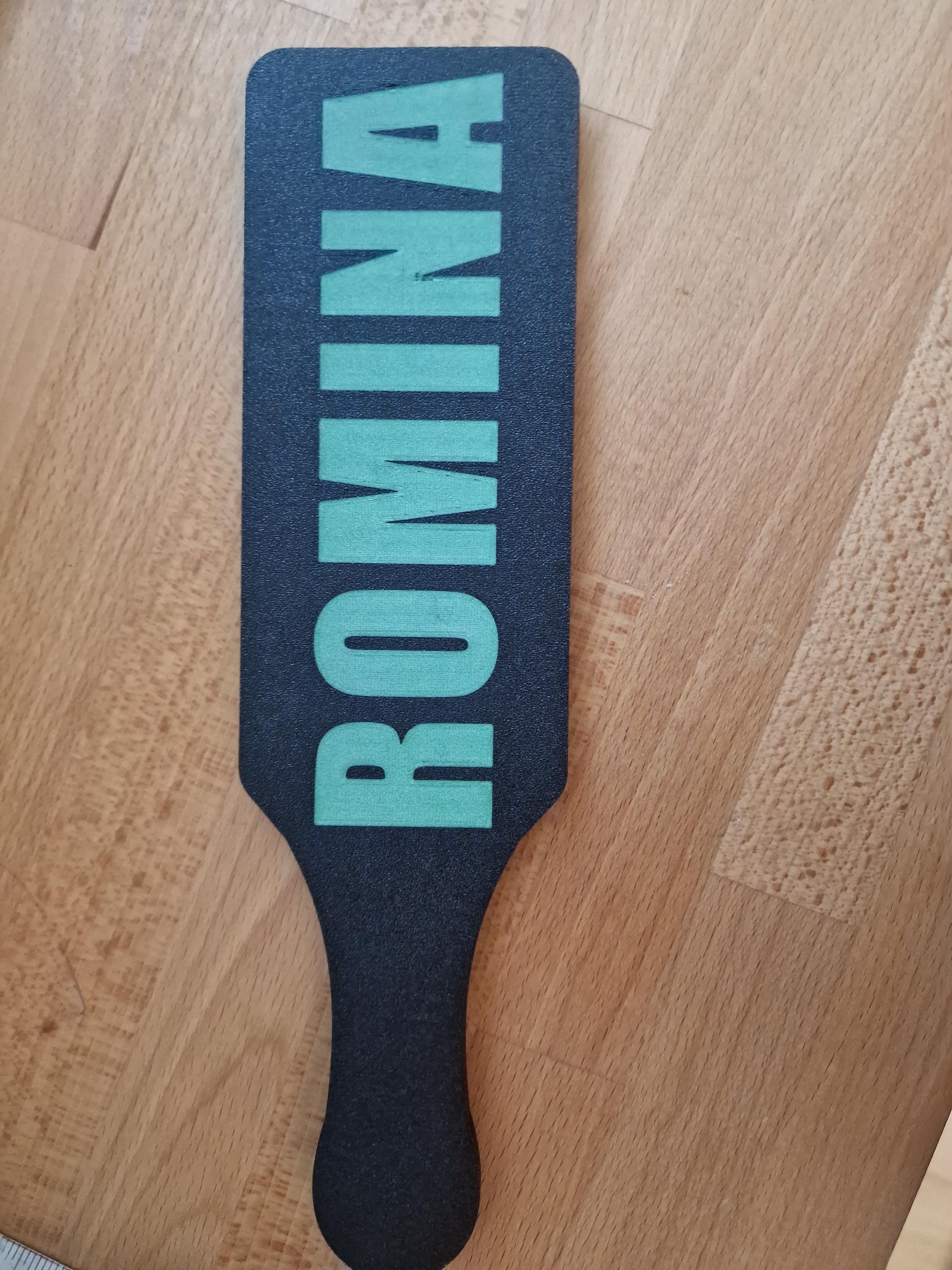 Personalised Spanking Paddle - Mid-Size BDSM Impact Toy 3D Printed (etsy image id: 7581581274)
