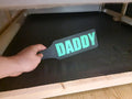 Glowy Daddy Spanking Paddle - UV Glow-In-The-Dark, Mid-Size BDSM Impact Toy 3D-Printed (etsy image id: 7602896872)