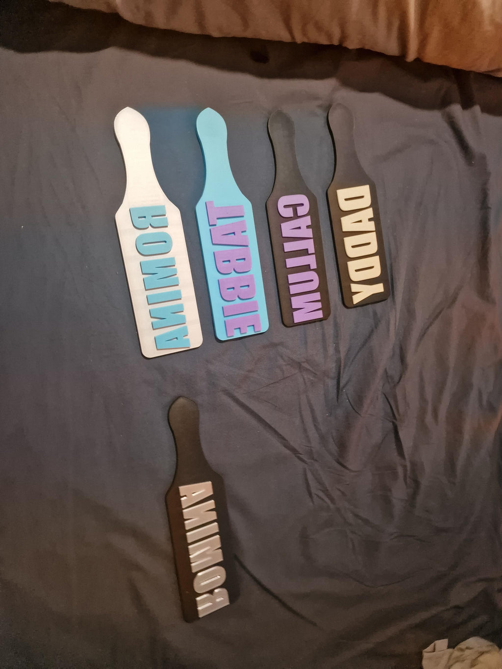 Personalised Spanking Paddle - Mid-Size BDSM Impact Toy 3D Printed (etsy image id: 7629528681)
