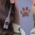 Paw Print Ear-Rings! - Fun & Kinky BDSM 3d-Printed Accessory (etsy image id: 7751663463)
