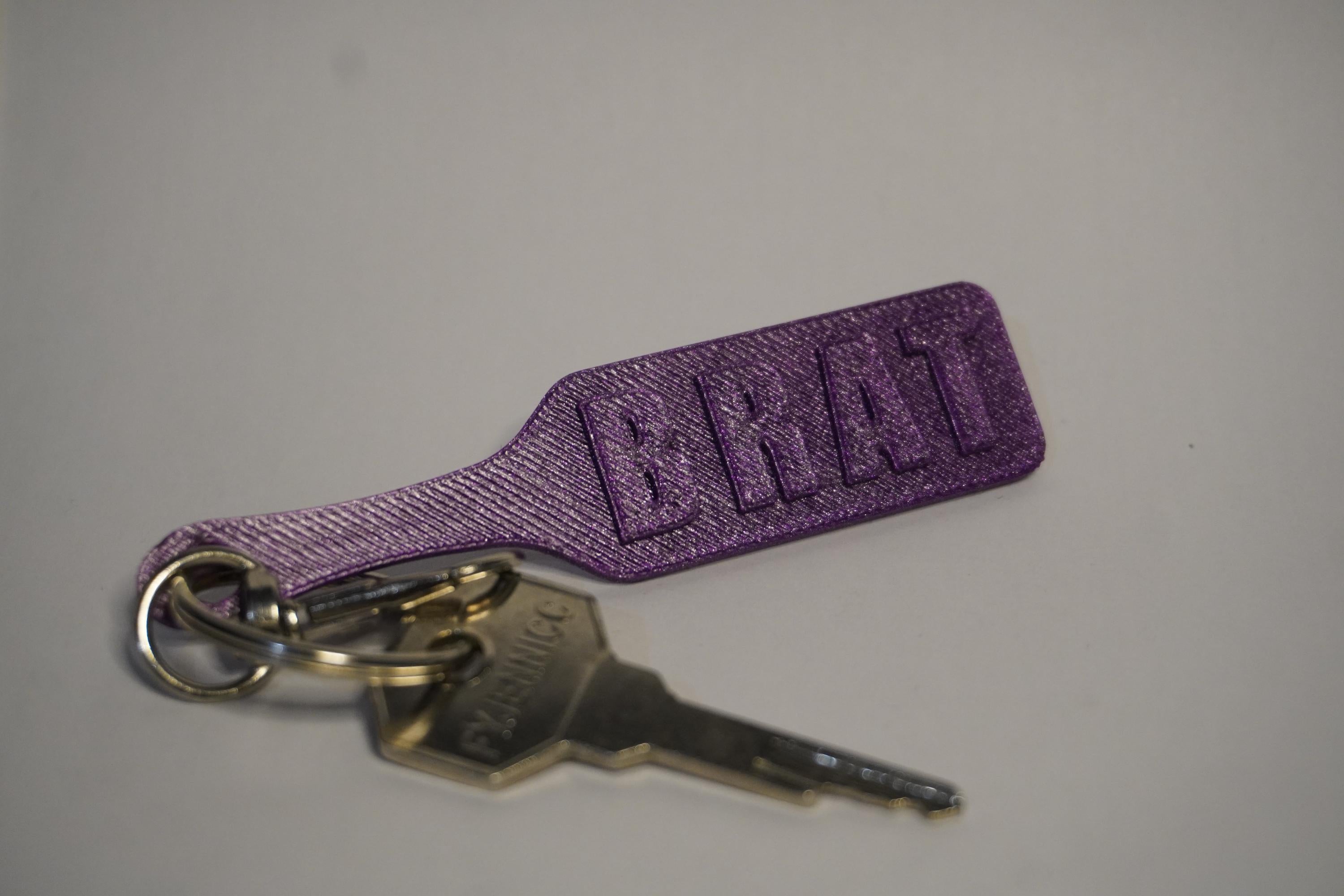 BRAT Paddle - Kinky BDSM 3d-Printed Accessory (etsy image id: 7995526220)