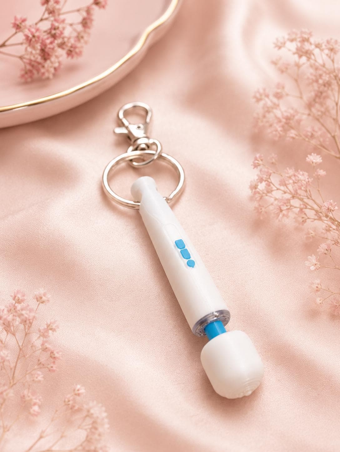 Hitachi-style Vibrator Keychain, Kinky/Lesbian/LGBTQ+/BDSM Accessory __etsy:8009617118